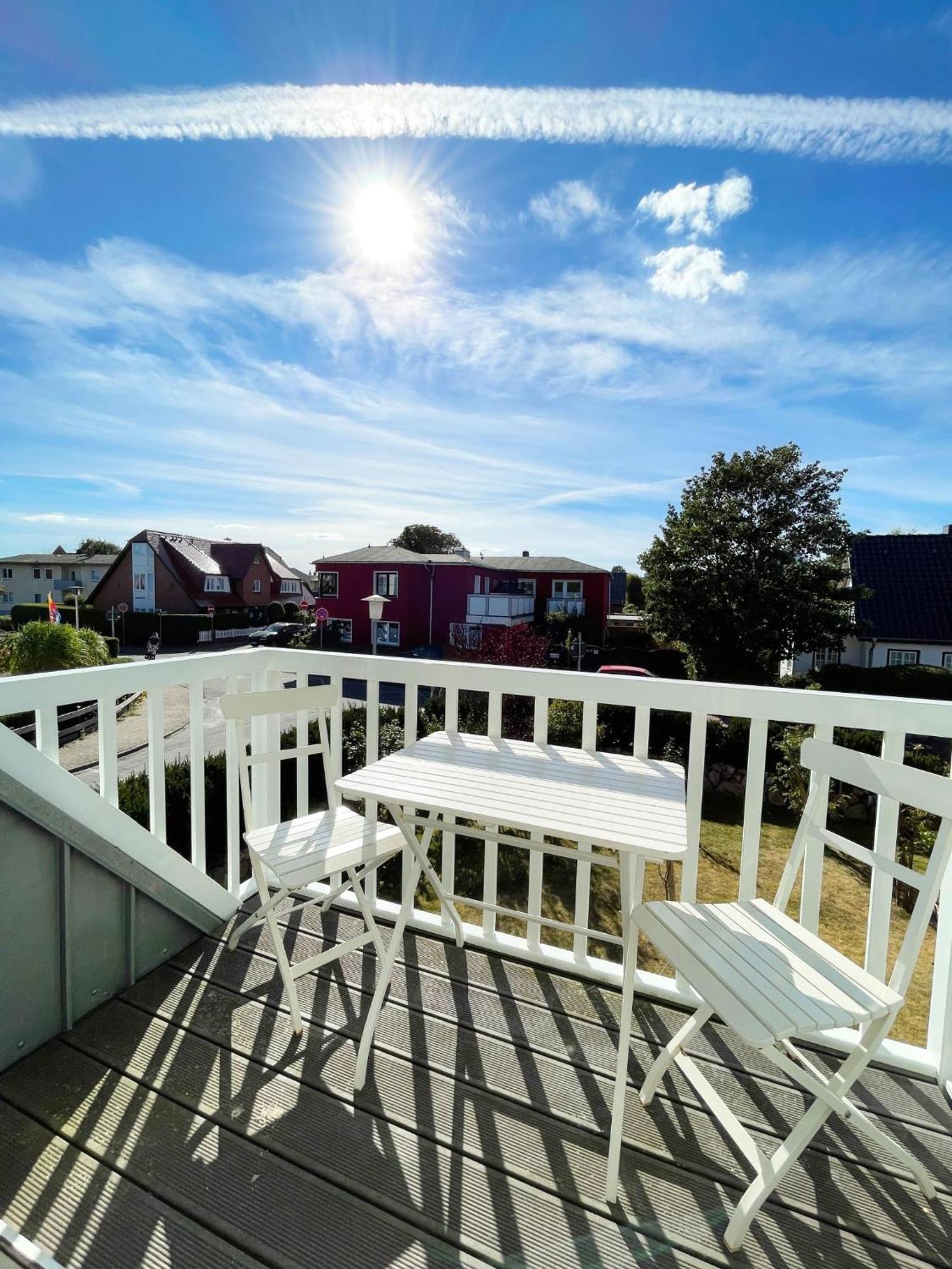 Haus Duenenrose App 2 Mit Balkon Apartment Westerland Bagian luar foto