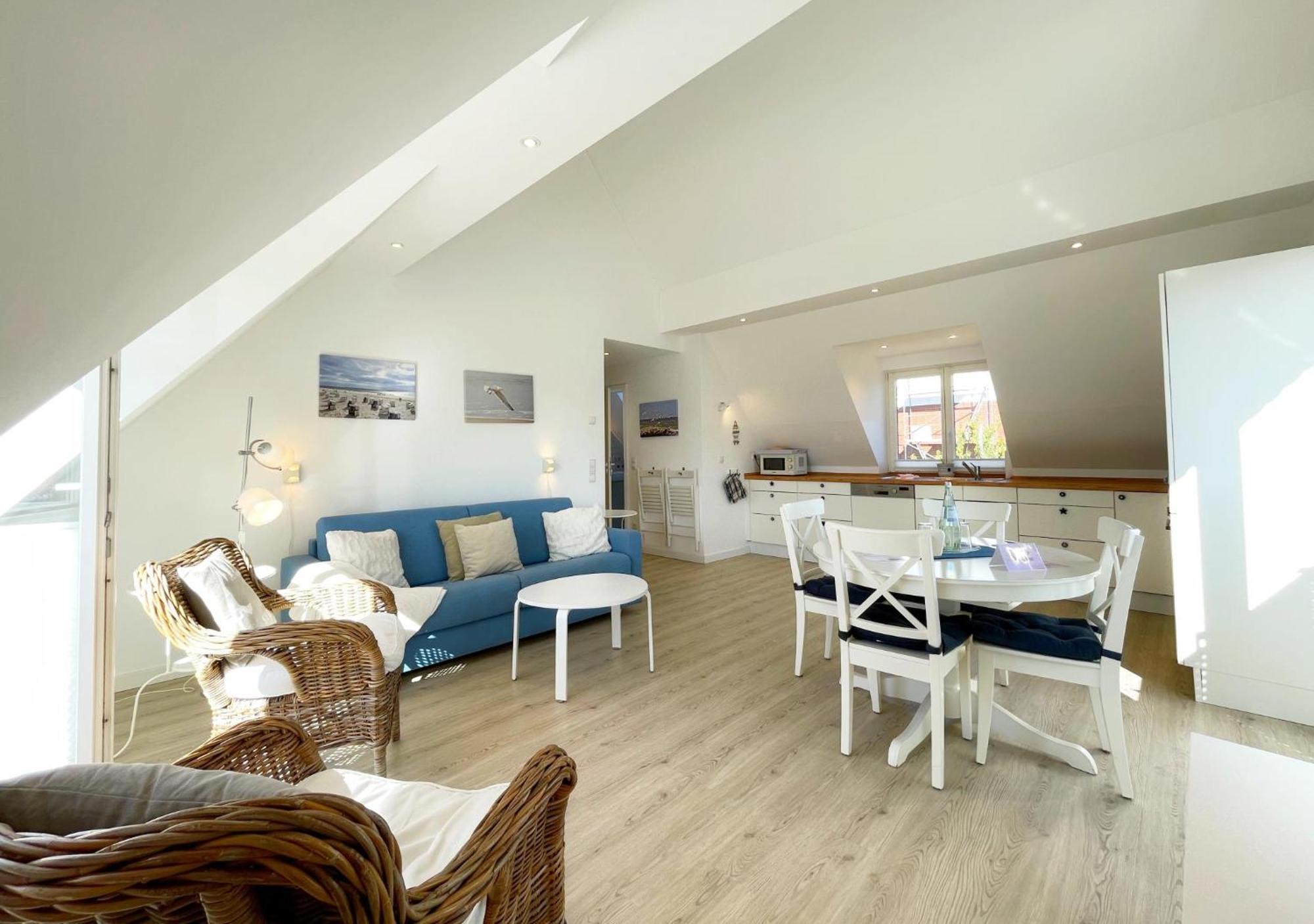 Haus Duenenrose App 2 Mit Balkon Apartment Westerland Bagian luar foto
